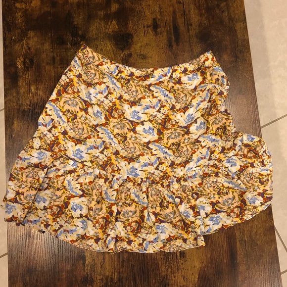 Free People Floral Mini Skirt - Picture 2 of 5